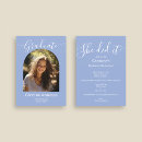 Search for minimalist graduation invitations High school grad