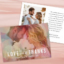 Recherche de retro wedding thank you cards Bride