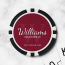 Recherche de bordeaux jetons poker Monogramme