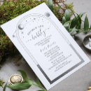 Search for silver white bridal shower invitations Brunch and bubbly