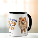 Search for pomeranian dog mugs Funny