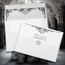 Search for monogrammed wedding envelopes Modern
