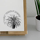 Search for plant rubber stamps Modern