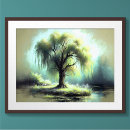 Search for weeping willow tree posters Drawing