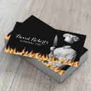 Search for bbq restaurants business cards Chef
