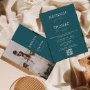 Recherche de rsvp turquoise de mariage invitations Classique