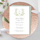 Search for monogram bridal shower invitations Elegant