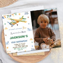 Recherche de avion jaune invitations Pour enfants