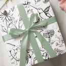 Search for black floral wrapping paper Illustration