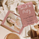 Search for droppings invitations Rose gold