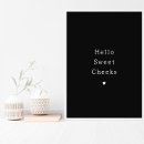 Search for funny bathroom posters Hello sweet cheeks
