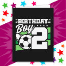 Search for 2nd birthday cards Soccer