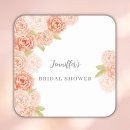Search for floral bridal stickers Peach