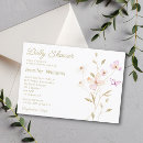 Search for pink and brown baby shower invitations Botanical
