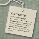 Recherche de pilates porteclés Namaste