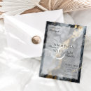 Search for modern abstract wedding invitations Black and white