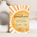 Search for my little sunshine baby shower invitations Ray of sunshine