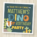 Search for dinosaurs napkins Jungle