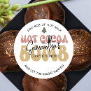 Search for instructional stickers Hot cocoa bomb