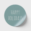 Recherche de happy holidays autocollants Fête de noël