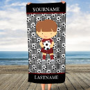 Search for kids beach towels Soccer
