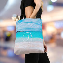 Search for monogrammed beach bags For her
