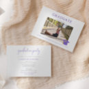 Recherche de purple and white invitations Simple