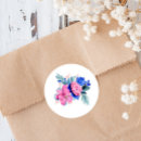 Search for pretty flowers stickers Blue