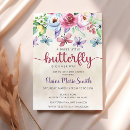 Search for butterfly garden baby shower invitations Watercolor