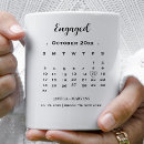 Search for save the date photo mugs Typography