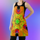 Search for red orange green aprons Flower
