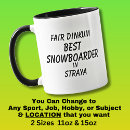 Search for snowboarders mugs Snowboarding