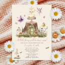 Search for woodland baby girl shower invitations It's a girl