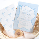 Search for bow baby boy shower invitations Minimalist