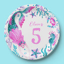 Search for sea shell plates Under the sea party
