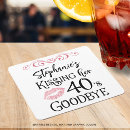 Search for 30th birthday coasters Modern typography