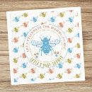Recherche de motif abeilles serviettes Mother to be