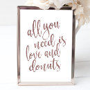 Search for donut wedding signs Bridal shower