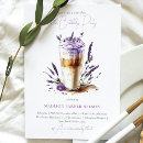 Search for latte birthday invitations Elegant