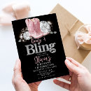 Search for bling invitations Glitter