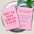 Search for for your business thank you cards Modern