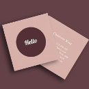 Recherche de cercle rouge cartes visite Professionnel