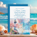 Search for ocean lighthouse invitations Beach
