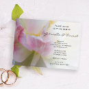 Search for pink tulip wedding invitations Floral