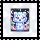 Search for holographic blankets Colourful