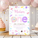 Search for lollipop birthday invitations Sweet one birthday