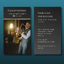 Search for music business cards Jazz