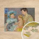 Recherche de enfants jouant puzzles Impressionnisme