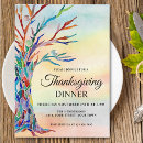 Search for typography thanksgiving invitations Colourful