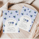 Search for blueberry birthday invitations Strawberry